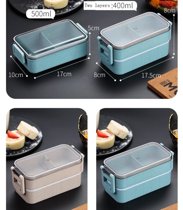 Healthy Material Microwave Dinnerware Lunch Box - Image 6