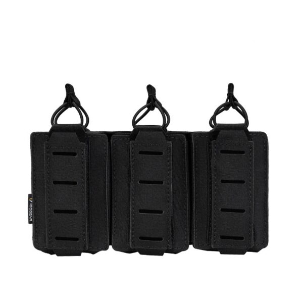 Triple Quick Pull Cover Open Double Layer Clip Set Tactical Front Panel Bag - Image 3